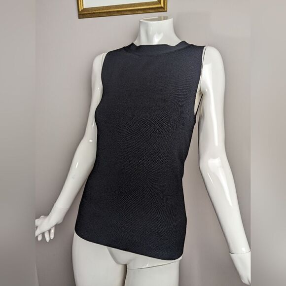 Zara black tank top, open back Zara Knit size M - Picture 1 of 8